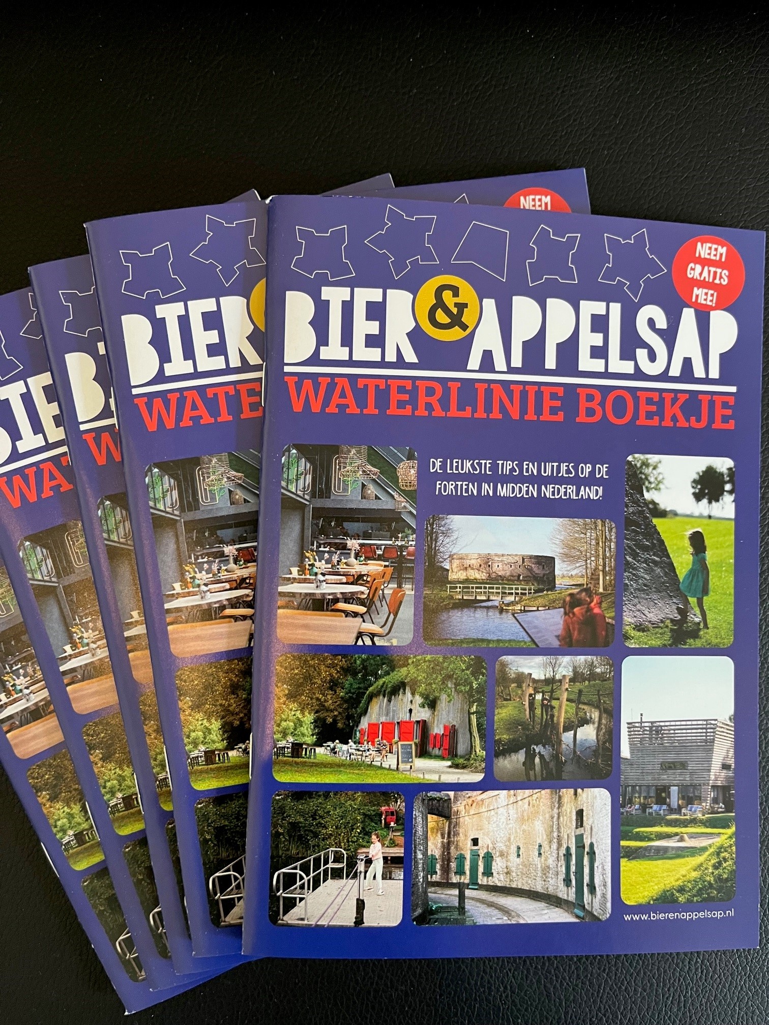 Bier&Appelsap waterlinie boekje