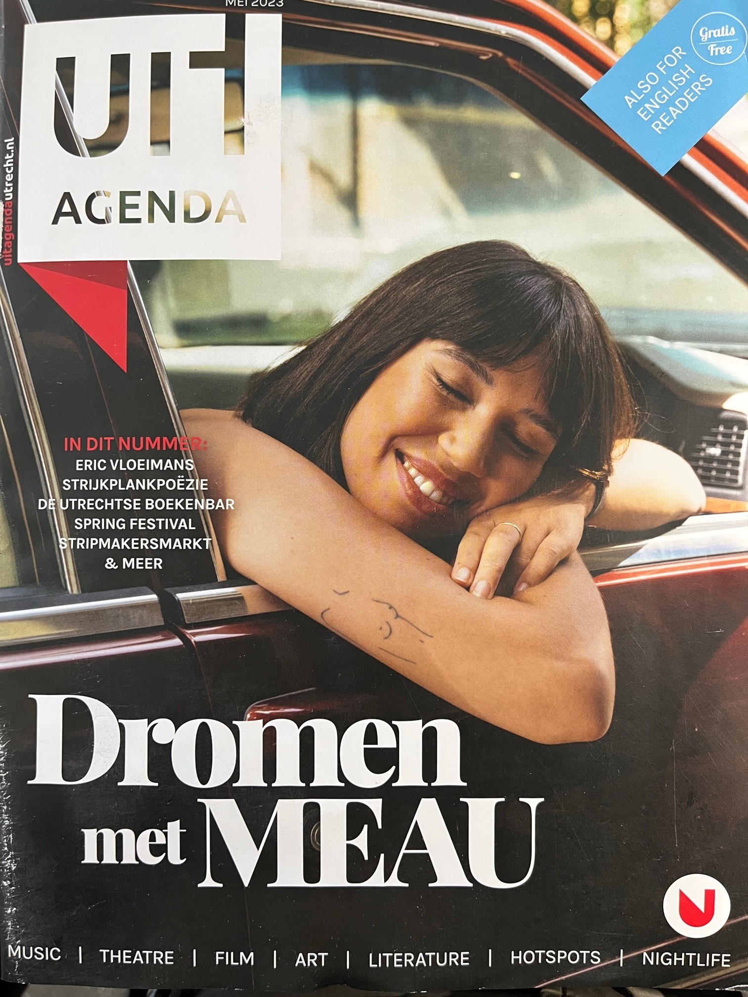 De UITagenda Utrecht mei 2023 weer op de receptie