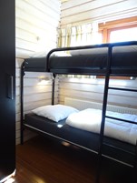 Vakantie in Lage Vuursche, slaapkamer 3 van de Scandinavische 6p Bungalow