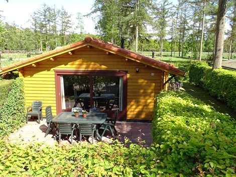 Vakantie in Lage Vuursche, de Scandinavische 6p Bungalow op Bungalowpark ”De Spar”