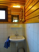 Vakantie in Lage Vuursche, binnen kijken in één van de Scandinavische Bungalow op Bungalowpark ”De Spar”.