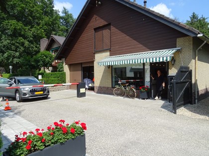 De receptie van Bungalowpark 